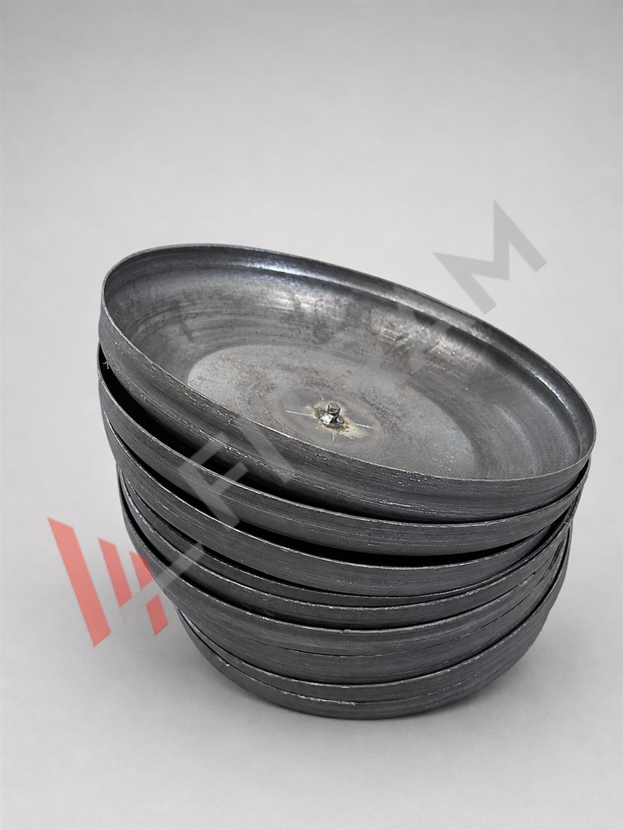Fonds bombés en acier FITRAM, diamètres de 250 à 2500 mm